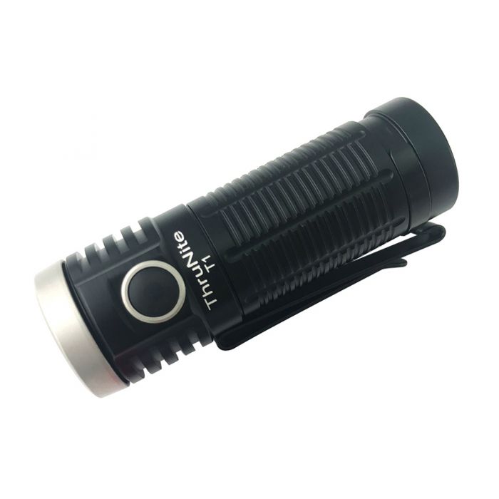 ThruNite T1 Rechargeable Flashlight with Magnetic Tailcap - Black