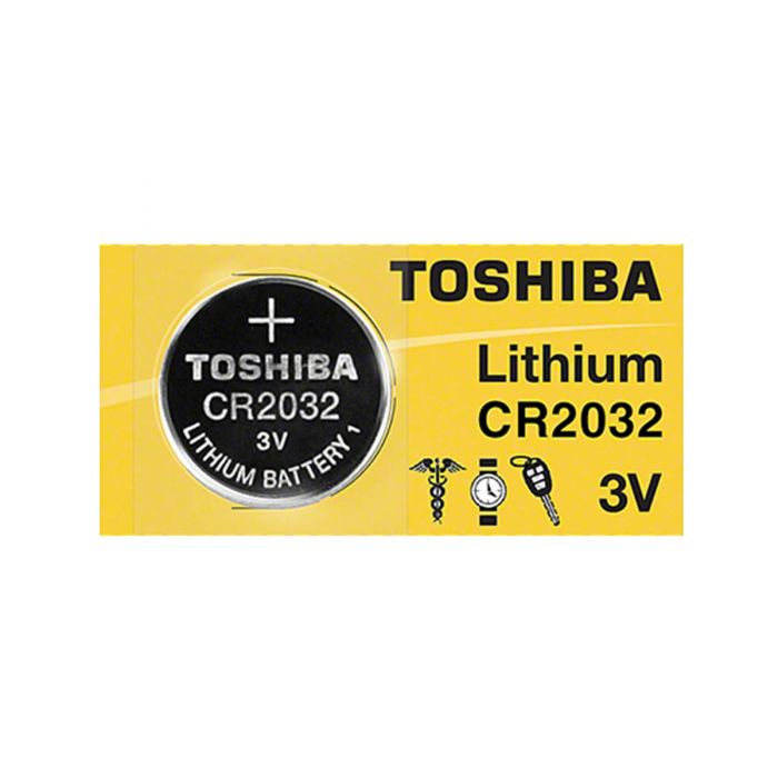 Toshiba CR2032 - 1 Piece Tear Strip, Sold Individually