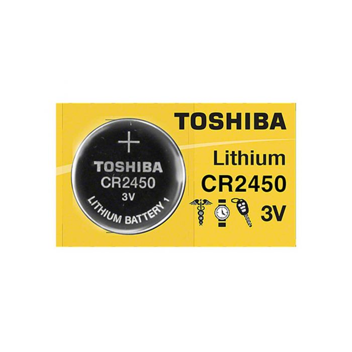 Toshiba CR2450 - 1 Piece Tear Strip, Sold Individually