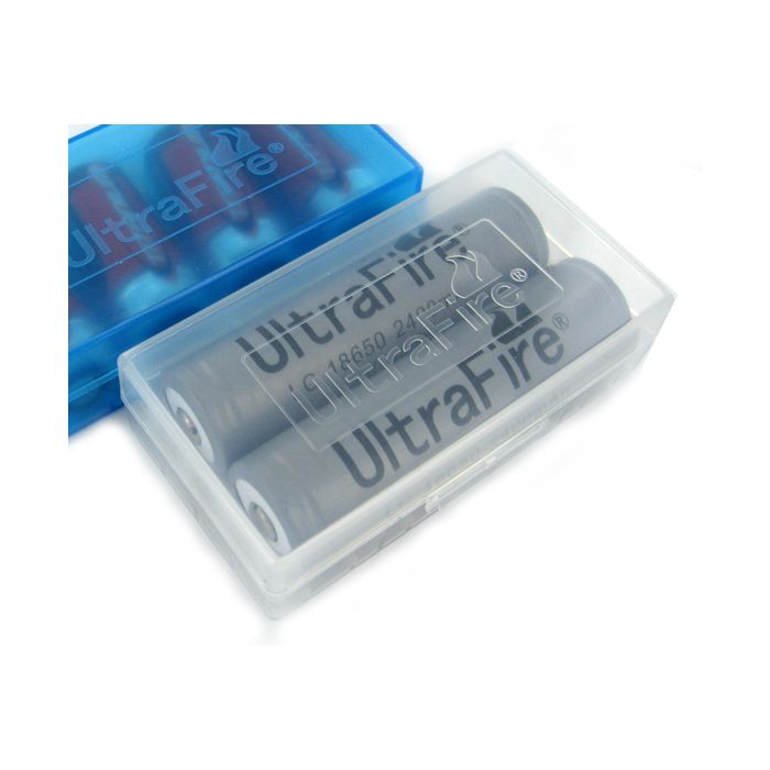 UltraFire Battery Case - Clear