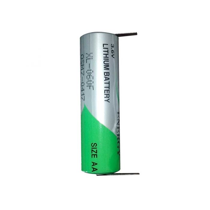 Xeno XL-060F-T AA 2400mAh 3.6V Lithium Thionyl Chloride (LiSOCI2) Battery with T1 Tabs - Bulk