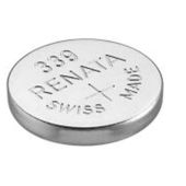 Renata 339 Silver Oxide Coin Cell Battery - 11mAh  - 1 Piece Tear Strip