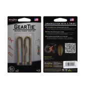 Nite Ize Gear Ties - Brown