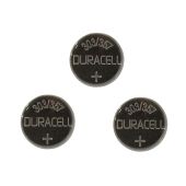 Duracell Duralock 303 / 357 Silver Oxide Coin Cell Batteries - 165mAh  - 3 Piece Retail Packaging