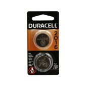 Duracell CR2016 Lithium Coin Cell Batteries - 75mAh  - 2 Piece Retail Packaging