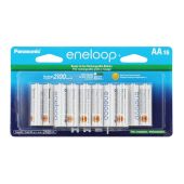 Panasonic Eneloop AA 2100mAh 1.2V Low Self Discharge NiMH Rechargeable Batteries - 16 Pack Retail Card