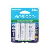 Panasonic Eneloop AA 2100mAh 1.2V Low Self Discharge NiMH Rechargeable Batteries - 8 Pack Retail Card