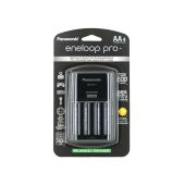 Eneloop Pro 4-Position Charger with 4 x High Capacity Ni-MH Rechargeable AA Batteries Included