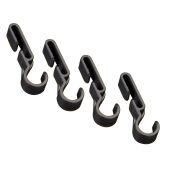 Nitecore NHC10 Helmet Clip - 4 Piece Set