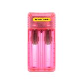 Nitecore Q2 2-Bay Charger - Pink