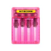 Nitecore Q4 4-Bay Charger - Pink