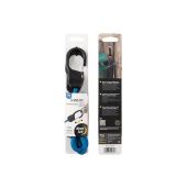 Nite Ize SlideLock Carabiner Bungee - 36 in. - Blue