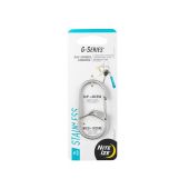 Nite Ize G-Series Dual Chamber Carabiner #3 - Stainless Steel