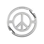 Nite Ize Medallion Peace Sign Key Carabiner