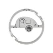 Nite Ize Medallion Teardrop Camper Key Carabiner