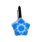 Nite Ize ClipLit Designs LED Carabiner Flashlight - Blue Wild Flower/White LED (NCLS02-03-03FL)