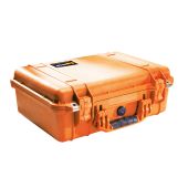 Pelican 1500 Watertight Case With Foam - Orange (1500-000-150)