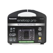 Panasonic Eneloop Pro Power Pack - 4-Channel Charger, 8 x Eneloop Pro AA, 2 x Eneloop Pro AAA Batteries