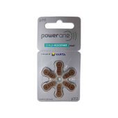 PowerOne Size 312 Hearing Aid Zinc Air Battery -6PK - Mercury Free (P312)