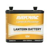 Rayovac 926D 7900mAh 12V Carbon-Zinc Lantern Battery with Screw Terminals - Bulk