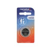 Renata CR2325 Lithium Coin Cell Battery - 190mAh  - 1 Piece Retail Packaging