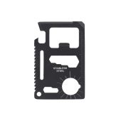 Titanium Innovations 11 in 1 Survival Tool Card - Black