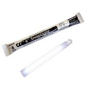 Cyalume 6-inch SnapLight 8 Hour Chemical Light Sticks - Case of 100 - White