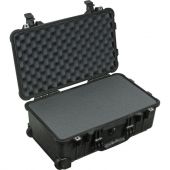 Pelican 1510 Carry-On Case with Pick & Pluck Foam - Black
