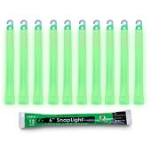 Cyalume 6-inch ChemLight 12 Hour Tactical Light Sticks - Case of 500 - Individually Foiled - Green (9-27017)