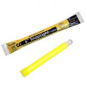 Cyalume 6-inch ChemLight 30 Minute Chemical Light Sticks - Case of 10 - Individually Foiled - Yellow-Hi (9-42300)