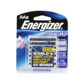Energizer Ultimate AA Lithium Batteries - 3000mAh  - 8 Piece Retail Packaging