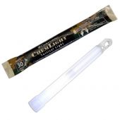 Cyalume 6-inch ChemLight 30 Minute Chemical Light Sticks - Case of 10 - Individually Foiled - White-Hi