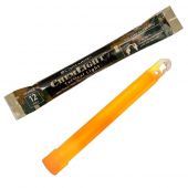Cyalume 6-inch ChemLight 12 Hour Chemical Light Sticks - Case of 10 - Individually Foiled - Orange (9-97530)