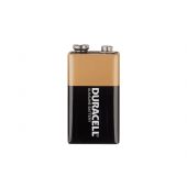 Duracell Coppertop MN1604 9V Alkaline Battery with Snap Connectors