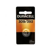 Duracell 309 / 393 Silver Oxide Coin Cell Battery - 70mAh  - 1 Piece Retail Packaging
