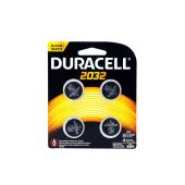 Duracell 2032 Lithium Watch/Electronic Coin Cell Battery  - 4pk