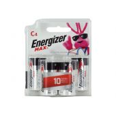 Energizer Max C Alkaline Batteries - 4 Piece Blister Pack