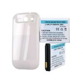 Empire Extended Cell Phone Battery with NFC and Cover - for Samsung Galaxy S III - Lithium-Ion (Li-ion) - 3.7V 4200mAh (BLI-1258-4.2W)