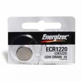 Energizer CR1220 Lithium Coin Cell Battery - 40mAh  - 1 Piece Tear Strip