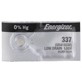 Energizer 337 Silver Oxide Coin Cell Battery - 8.3mAh  - 1 Piece Tear Strip