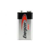 Energizer Max 9V Alkaline Battery - 625mAh  - 1 Piece Bulk