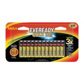 Energizer Eveready Gold A92 AAA Alkaline Batteries - 24 Piece Retail Packaging