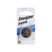 Energizer CR2450 Lithium Coin Cell Battery - 620mAh  - 1 Piece Blister Pack