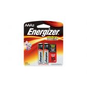 Energizer Max AAA Alkaline Batteries - 2 Piece Retail Packaging