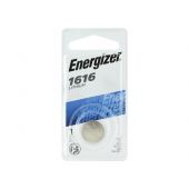 Energizer CR1616 Lithium Coin Cell Battery - 55mAh  - 1 Piece Blister Pack