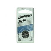 Energizer CR2016 Lithium Coin Cell Battery - 100mAh  - 1 Piece Blister Pack