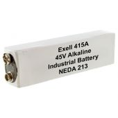 Exell 415A 180mAh 45V Alkaline Battery