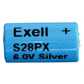 Exell S28PX 170mAh 6V Silver Oxide Battery