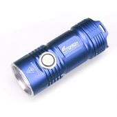 Fitorch P25 Little Fatty LED Flashlight - 4 x CREE XP-G3 - 3000 Lumens - Includes 1 x 26350 - Blue