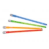 Cyalume 7.5-inch ChemLight FlexBands Flexible Band Light Sticks - Case of 36 - 12 Foil Packs of 3 - Light Red (9-85960PF)